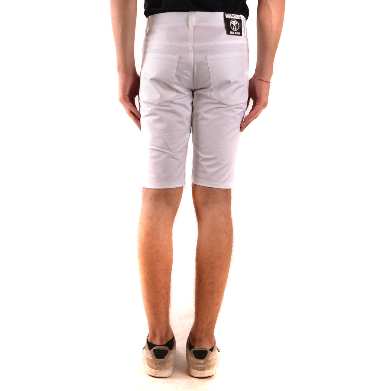 2432206 Moschino Bermuda Bianco Uomo