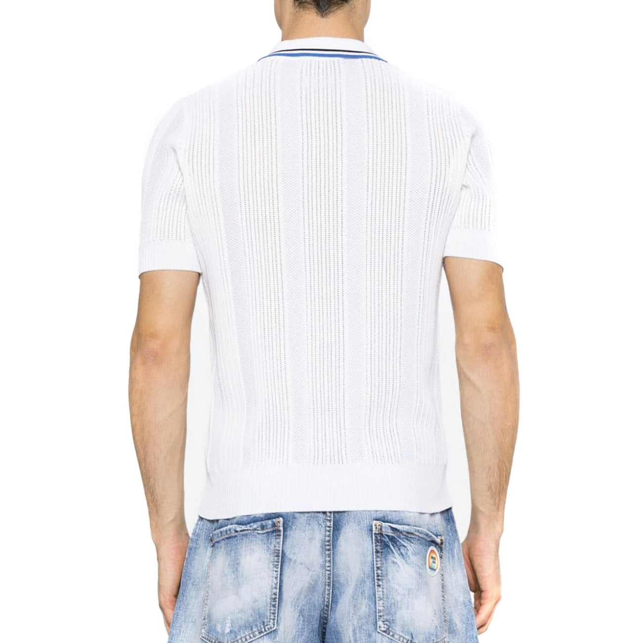 2430116 Dsquared2 Polo Bianco Uomo