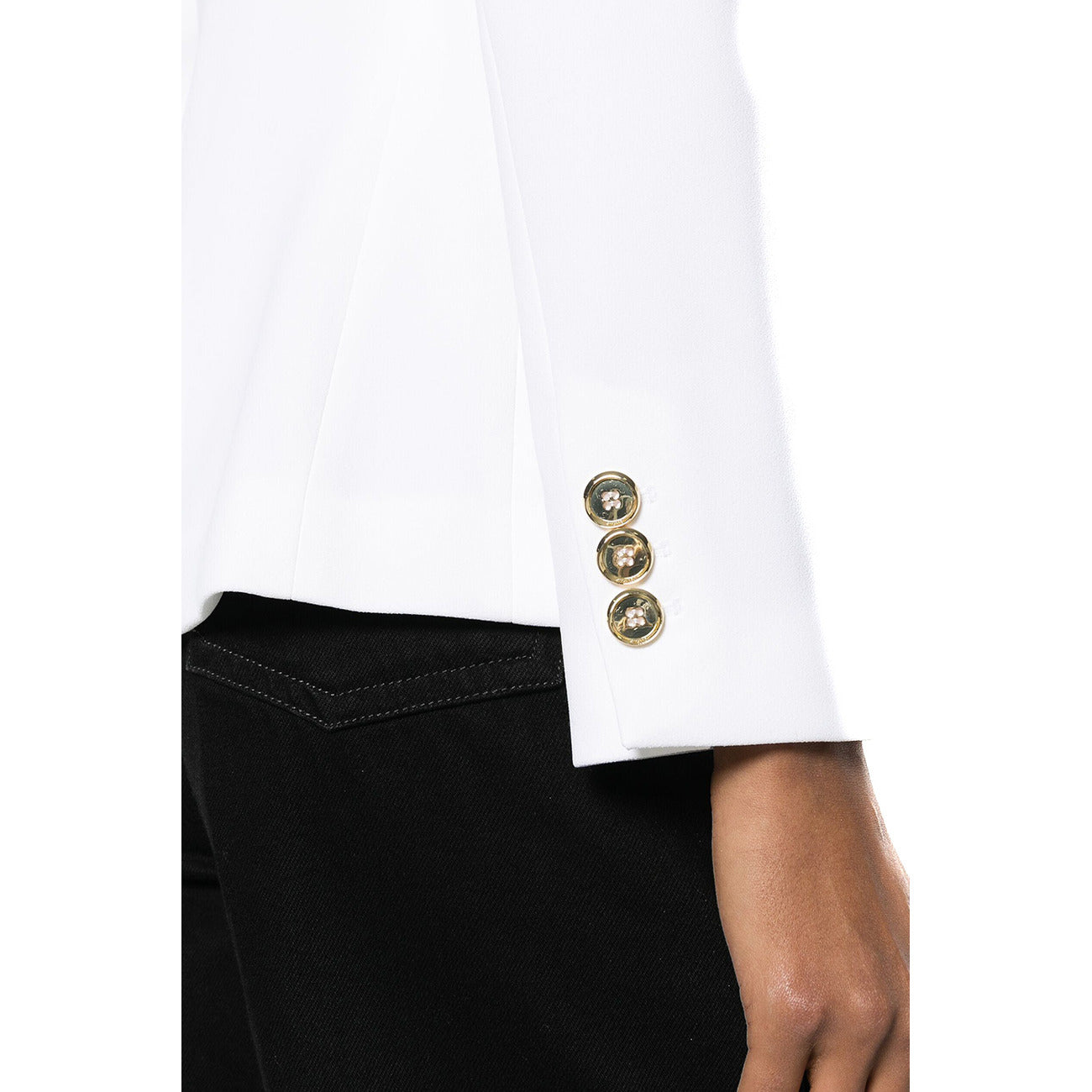 2438405 Pinko Giacca Bianca Donna
