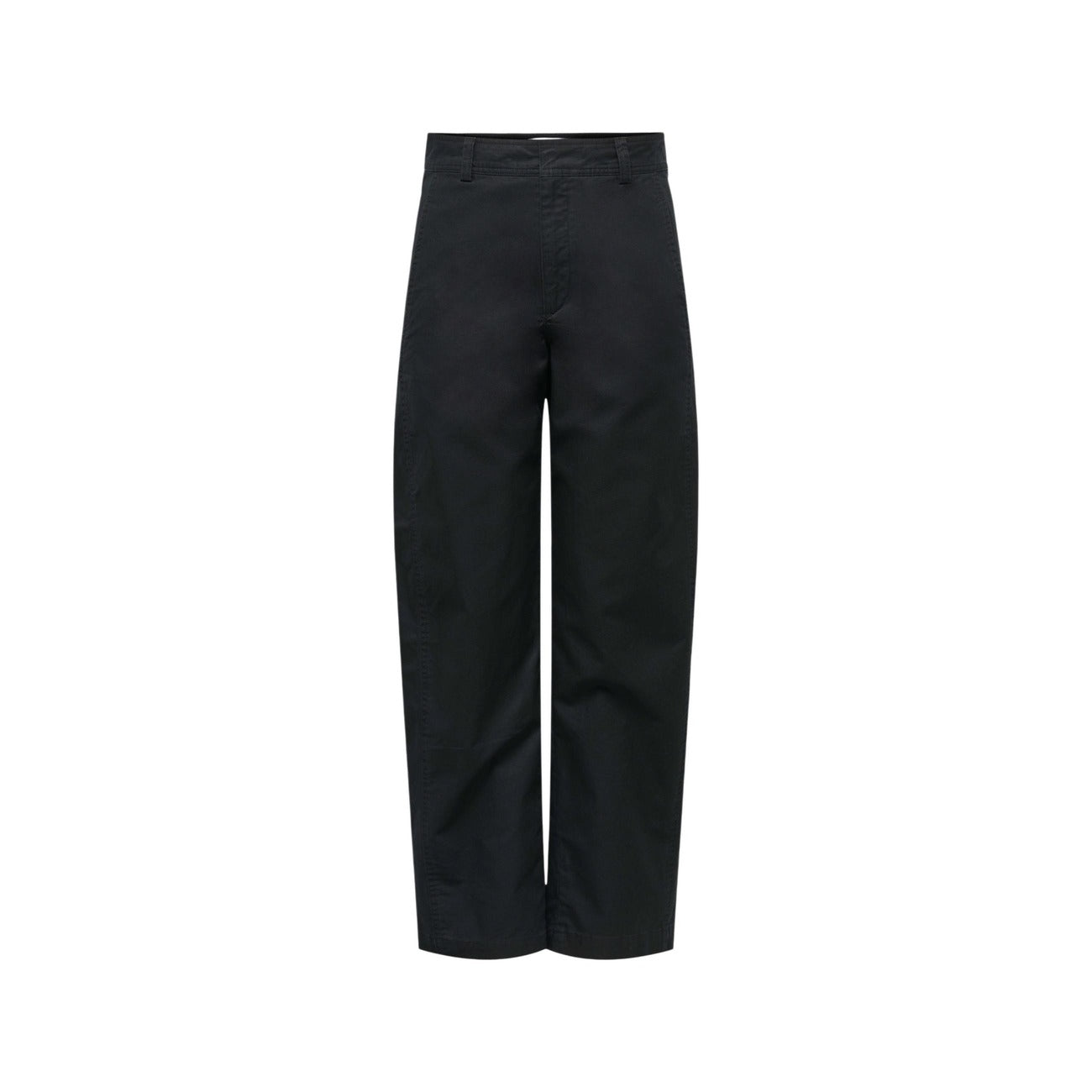 2455006 Jacqueline De Yong Pantaloni Neri Cotone Tasche Donna