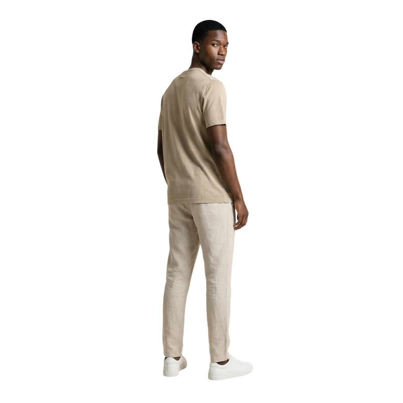 2455564 Gianni Lupo T-Shirt Beige Uomo