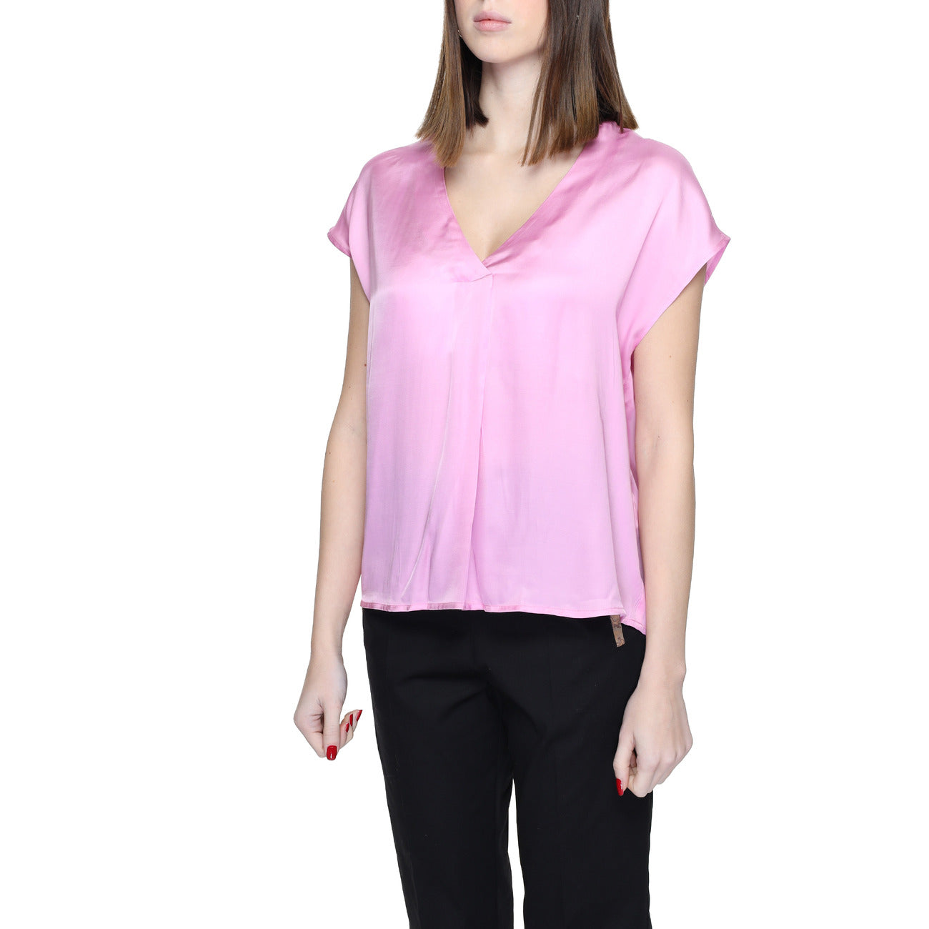 477288 Rinascimento Blouse Rosa Donna
