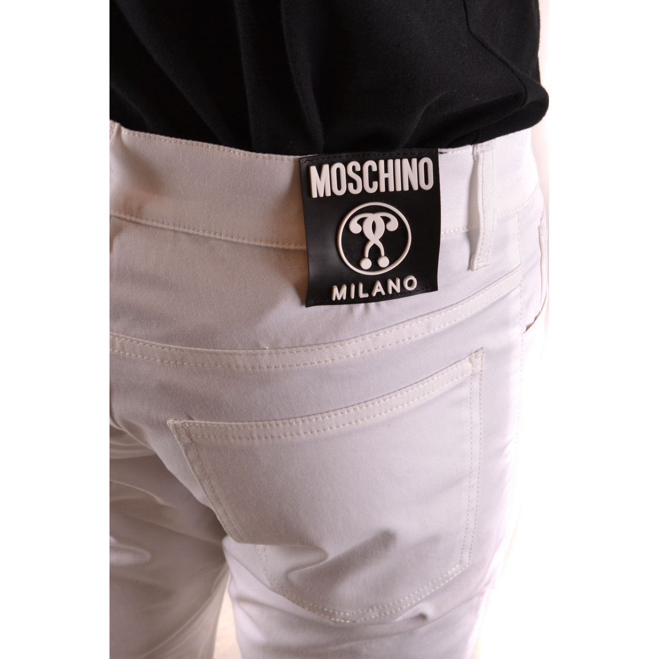 2432206 Moschino Bermuda Bianco Uomo