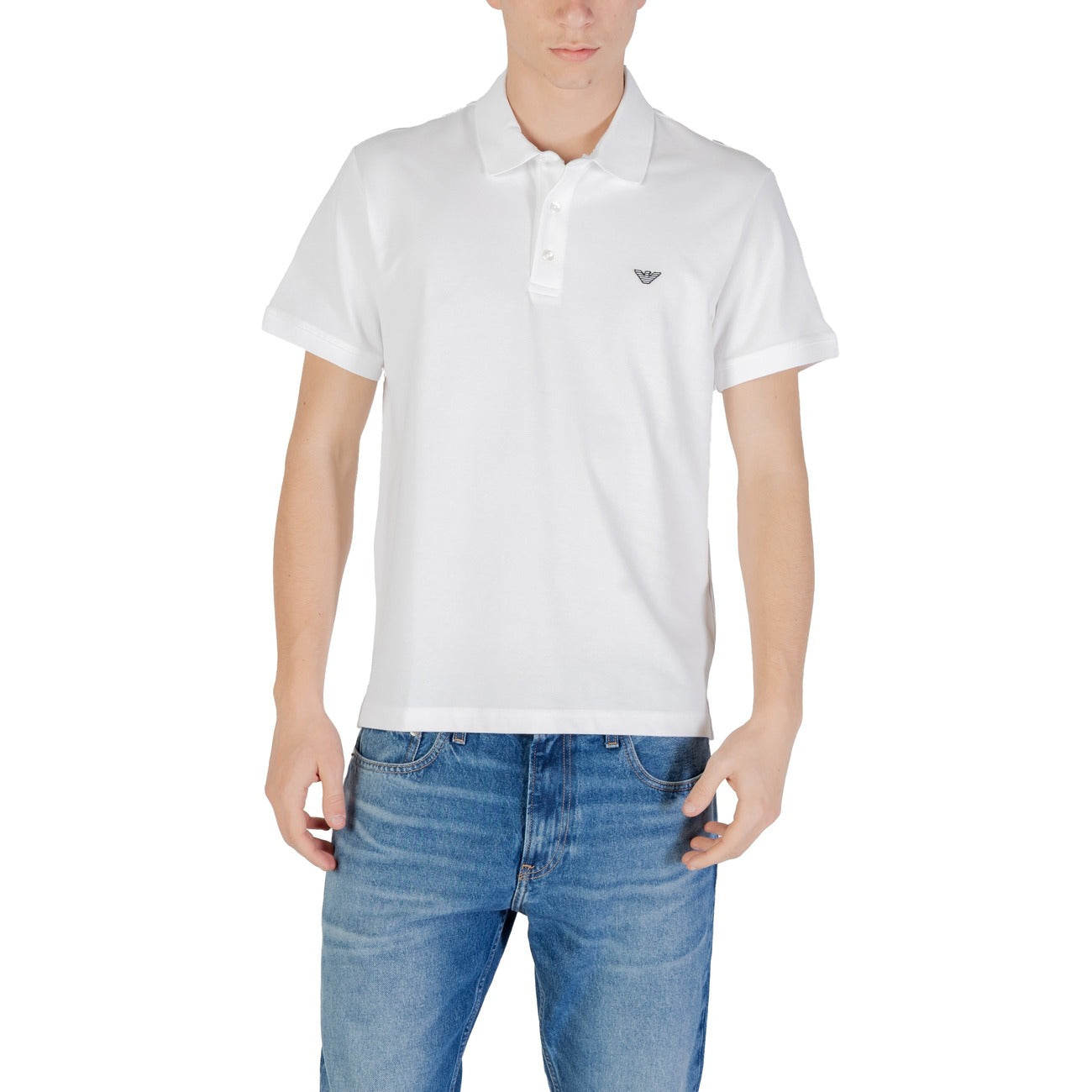 2420416 Emporio Armani Underwear Polo Bianco Uomo
