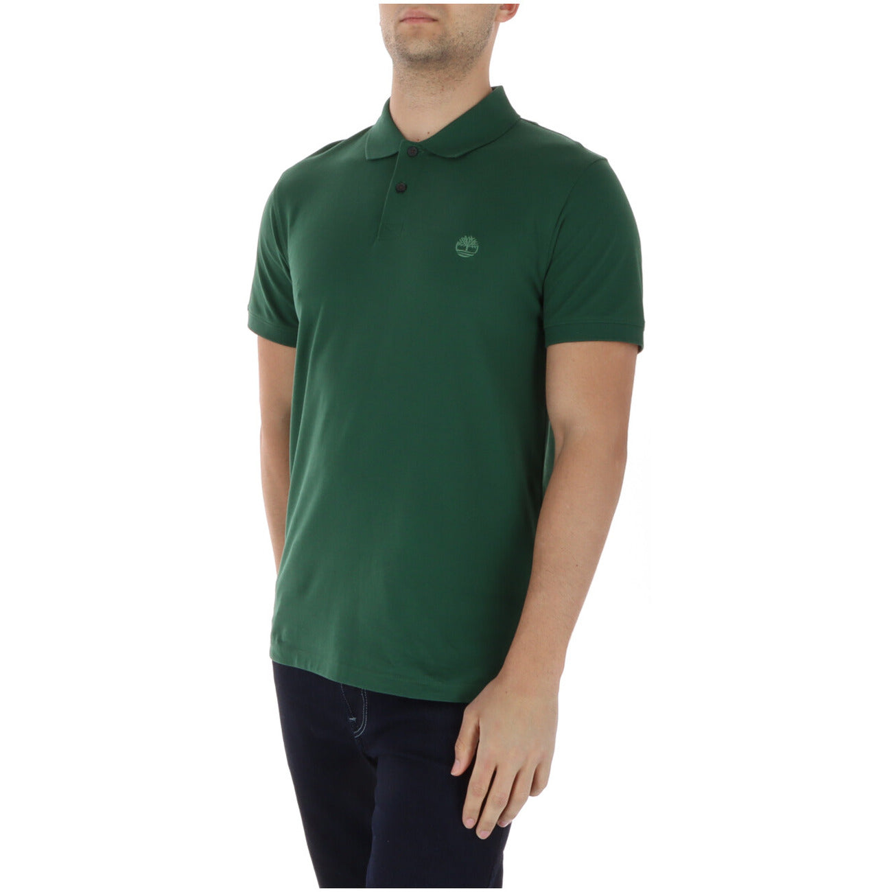 2452563 Timberland Polo Verde Uomo
