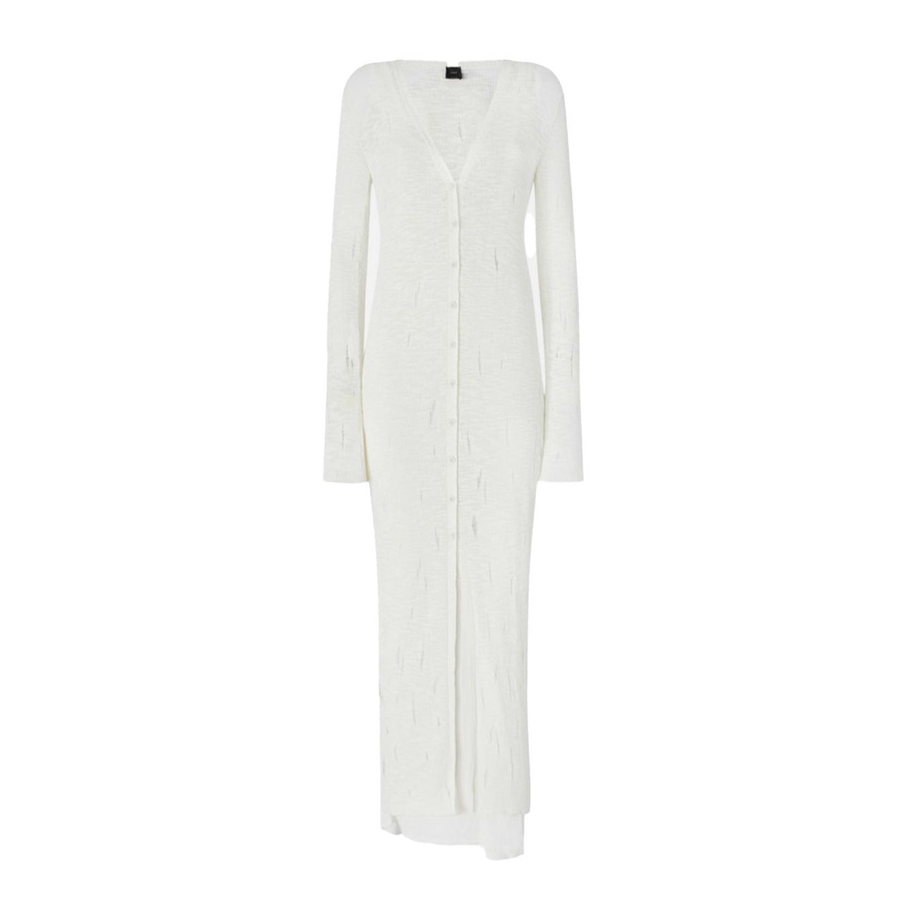 2443135 Pinko Abito Bianco Donna Cotone 93% Nylon 7%
