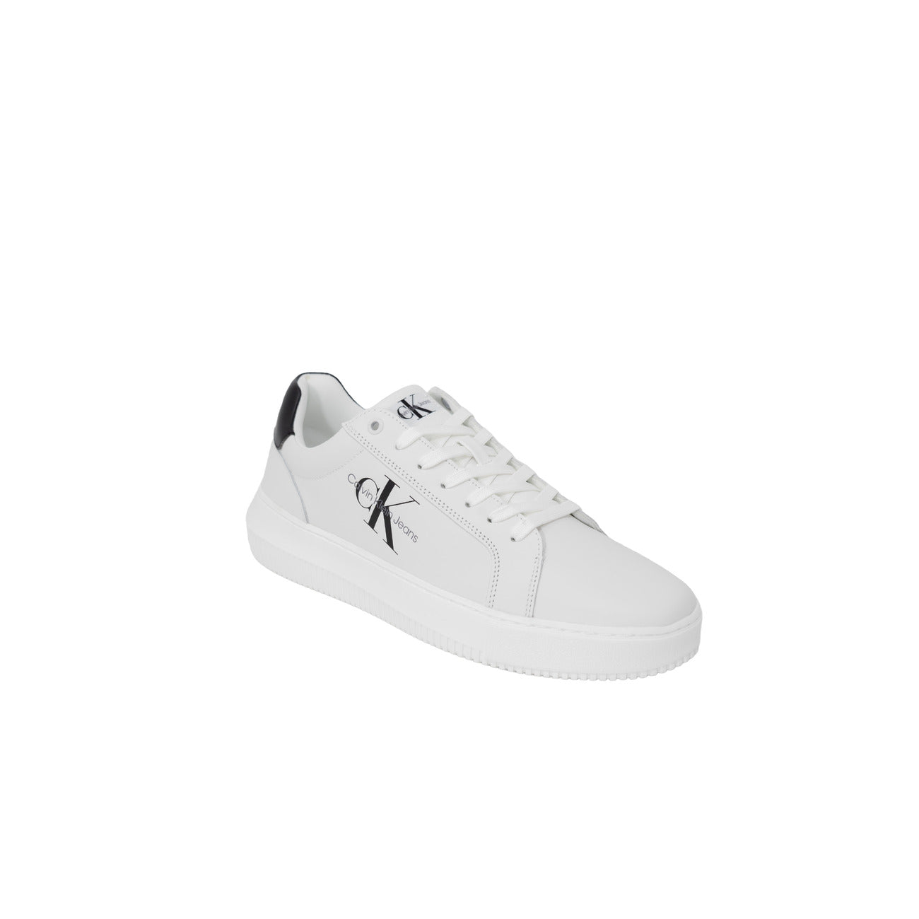 2197775 Calvin Klein Jeans Sneakers Nero Pelle Uomo