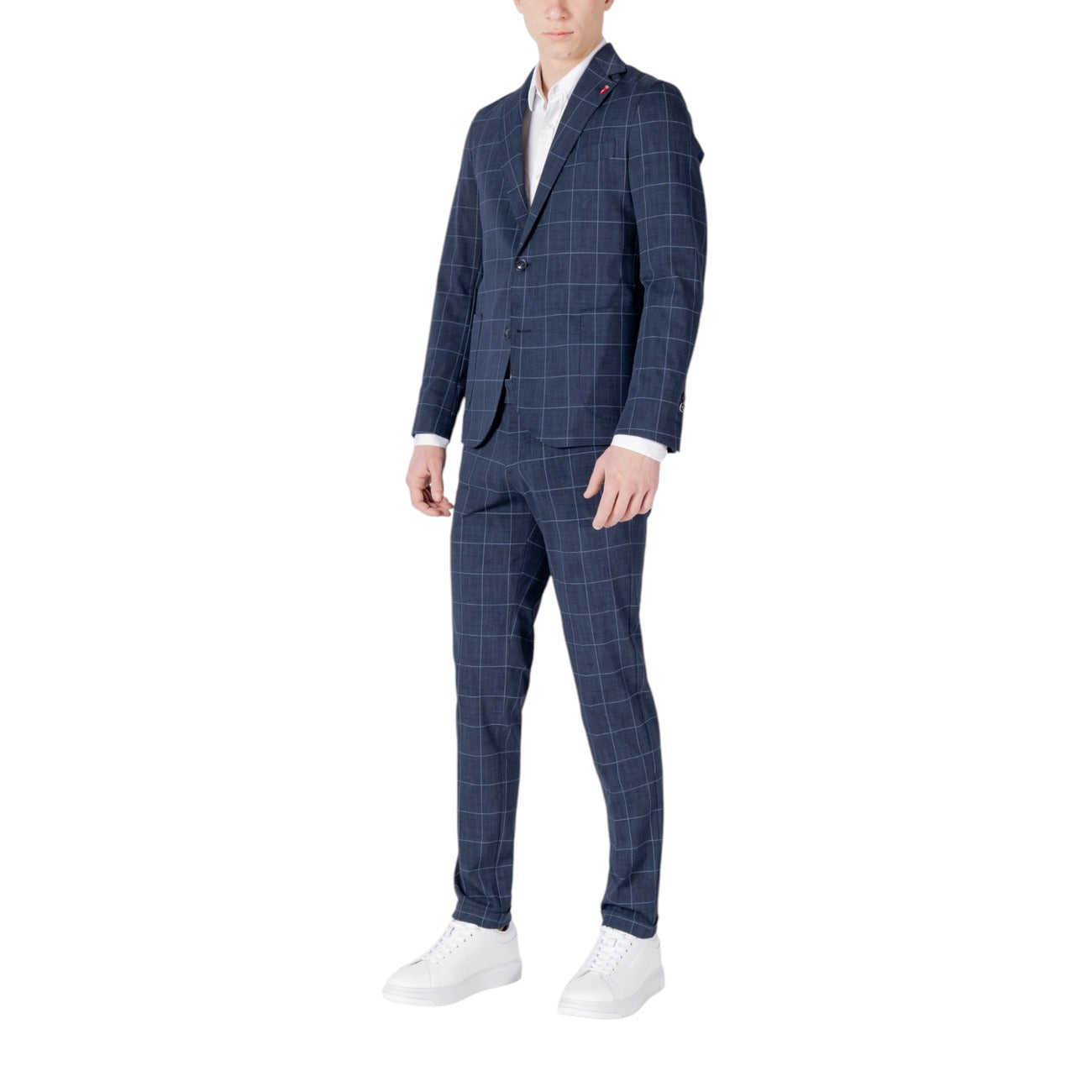 2416583 Mulish Abito Blu Quadri Uomo