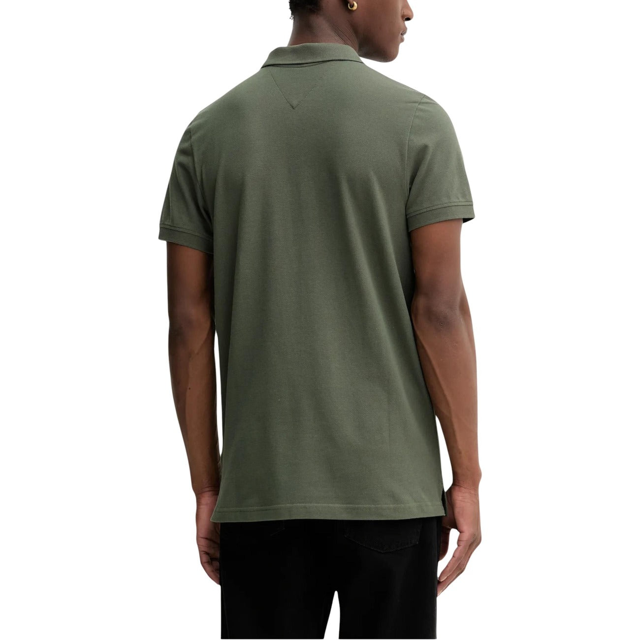 2447419 Tommy Hilfiger Jeans Polo Verde Uomo