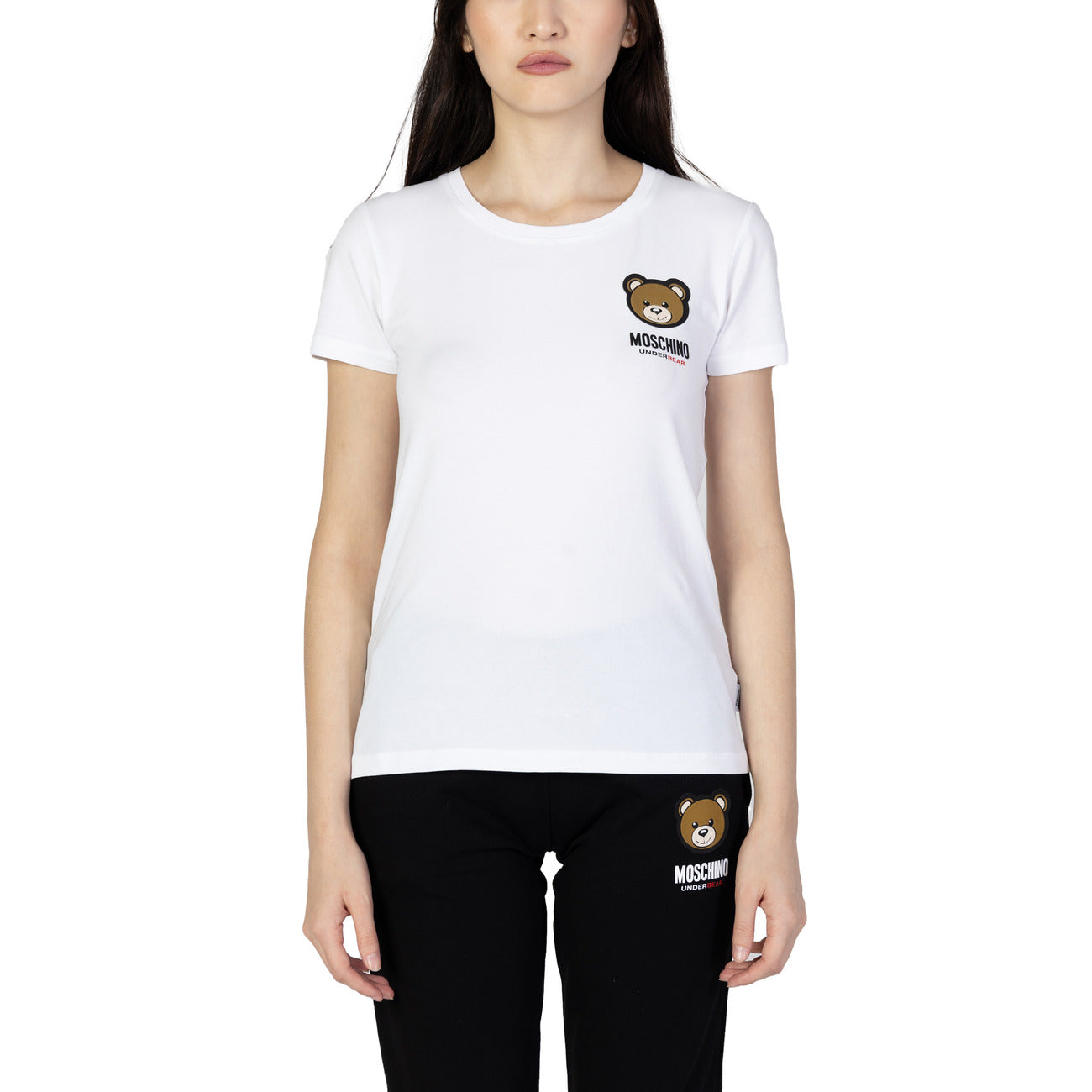 2238240 Moschino Underwear T-Shirt Bianca Donna
