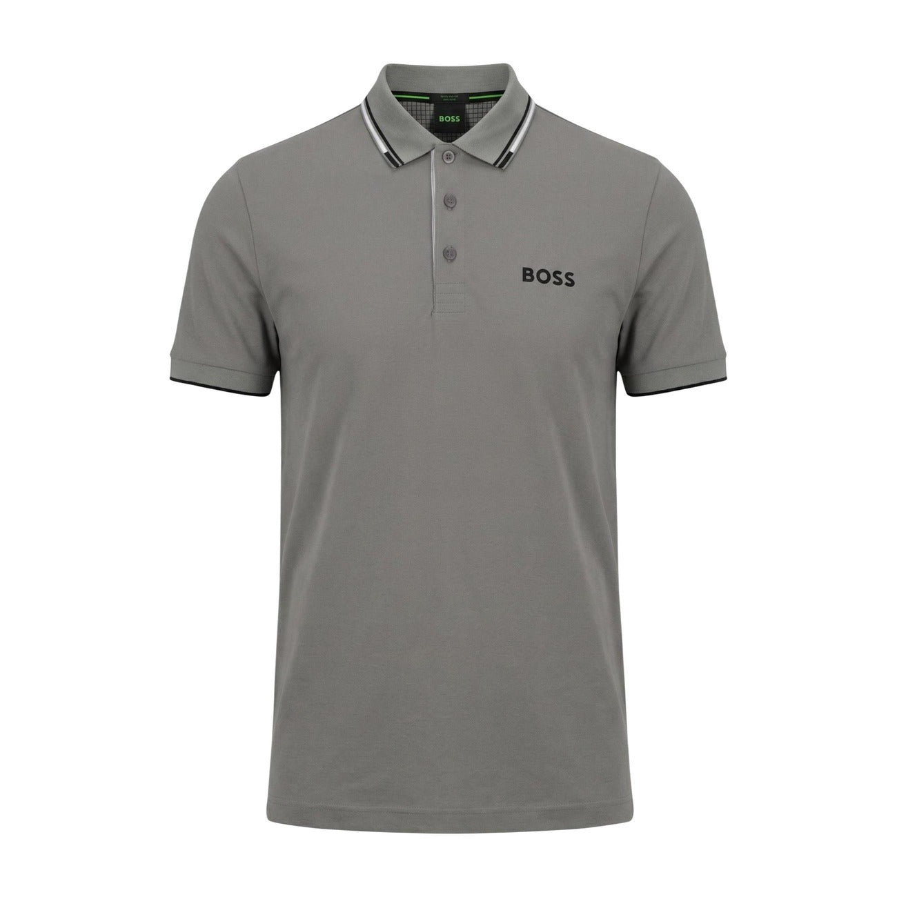 2459328 Boss Polo Grigia Tecnica Uomo
