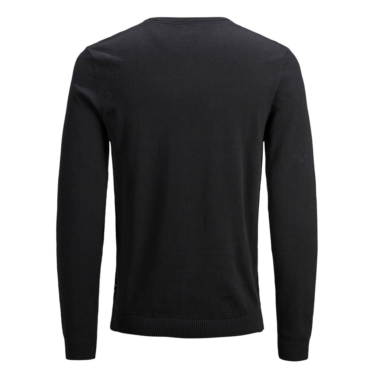 194424 Jack & Jones Maglia Nera Scollo a V Maniche Lunghe Uomo