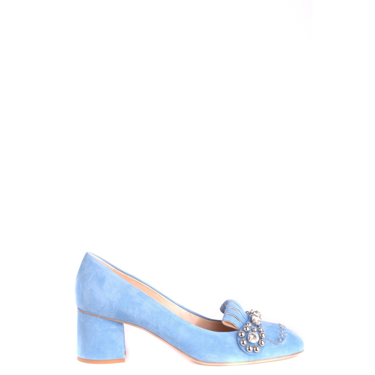 489374 Ninalilou Scarpe Décolleté Azzurro Donna Primavera/Estate