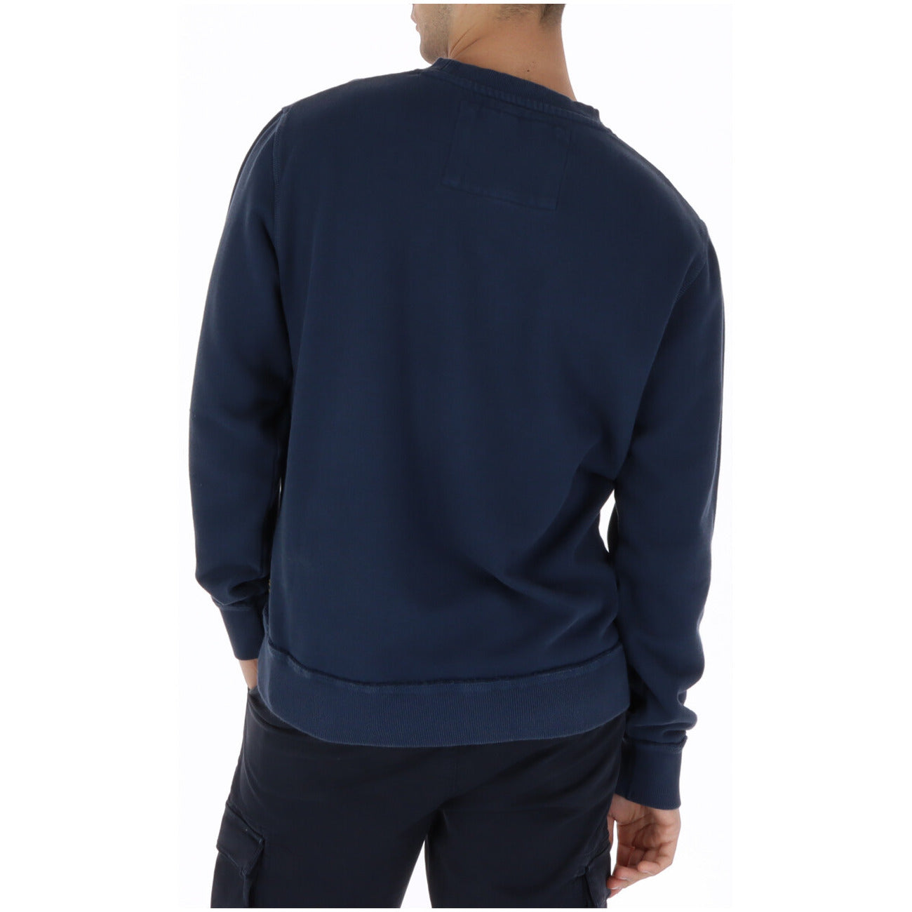 2461531 Superdry Felpa Blu Stampa Uomo