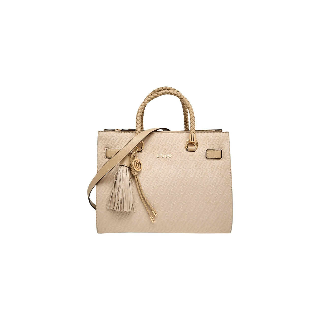 505124 Liu Jo Borsa Mano Tracolla Beige Donna
