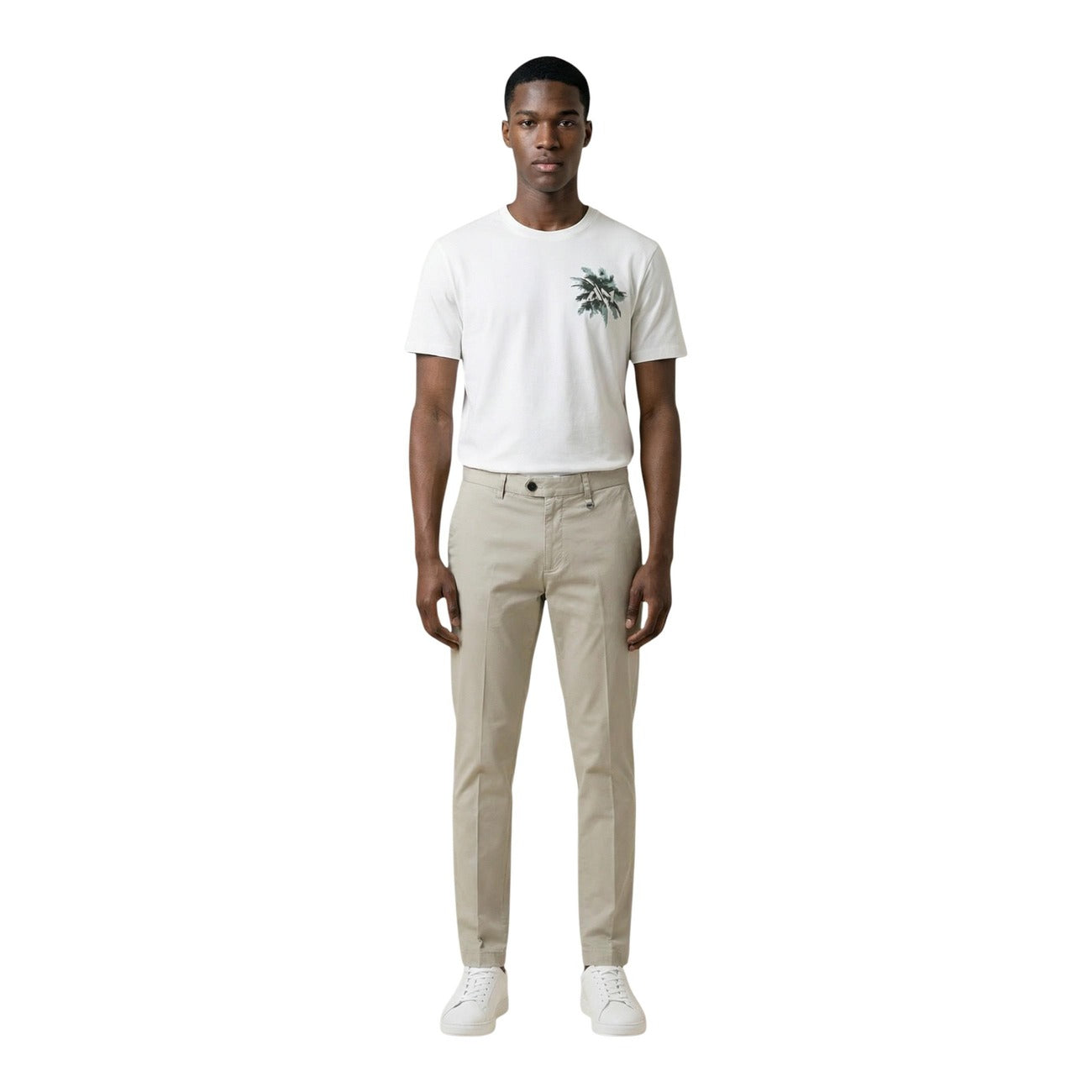 2451848 Antony Morato Pantaloni Beige Cotone Uomo