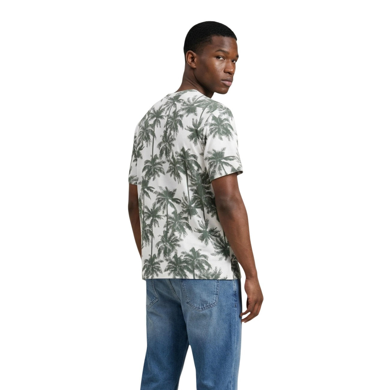 2451798 Antony Morato T-Shirt Verde Stampa 100% Cotone Uomo