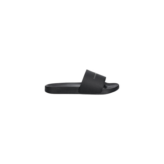 2461428 Tommy Hilfiger Sandali Nero Poliestere Poliuretano Uomo