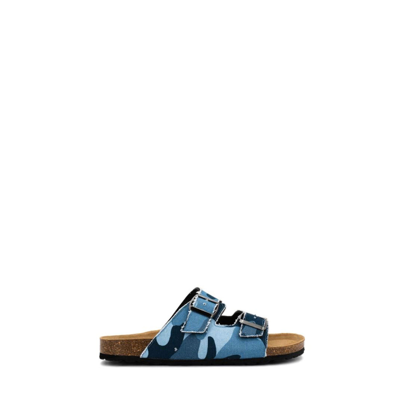 491315 Mc2 Saint Barth Sandali Blu Militare Cotone Uomo