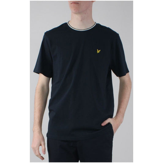2324921 Lyle & Scott T-Shirt Blu Stampa Uomo