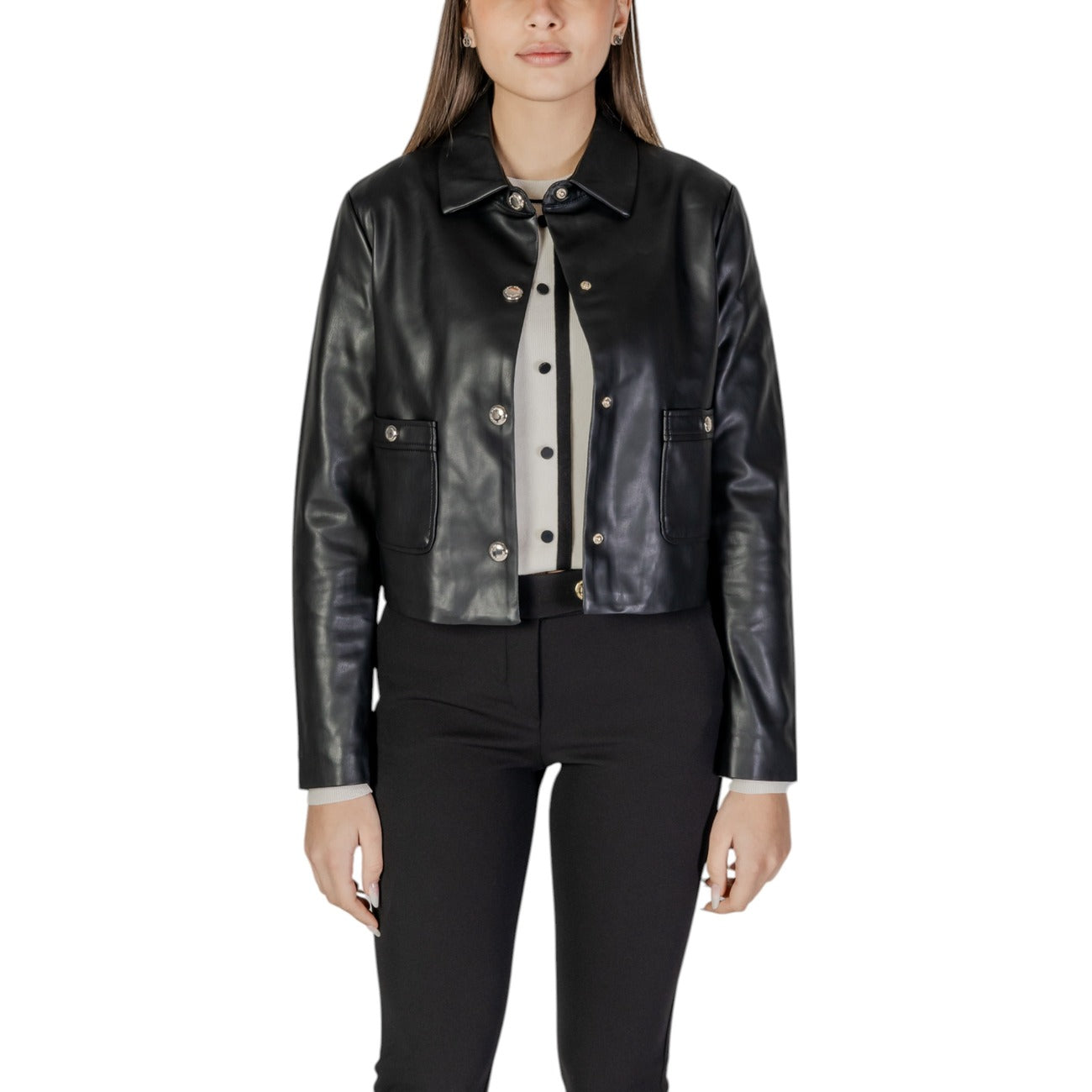 483076 Morgan De Toi Giacca Nero Donna Primavera/Estate