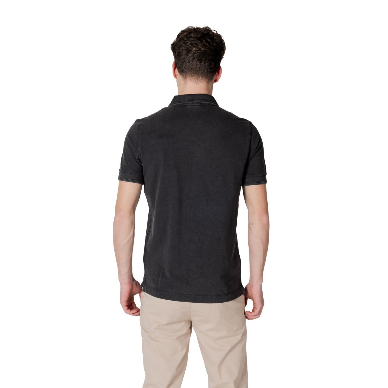2413971 Replay Polo Nero Uomo
