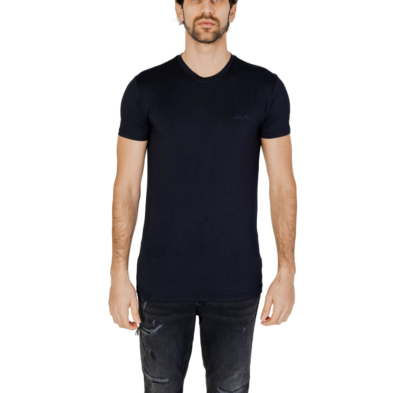 2209224 Antony Morato T-Shirt Blu Uomo