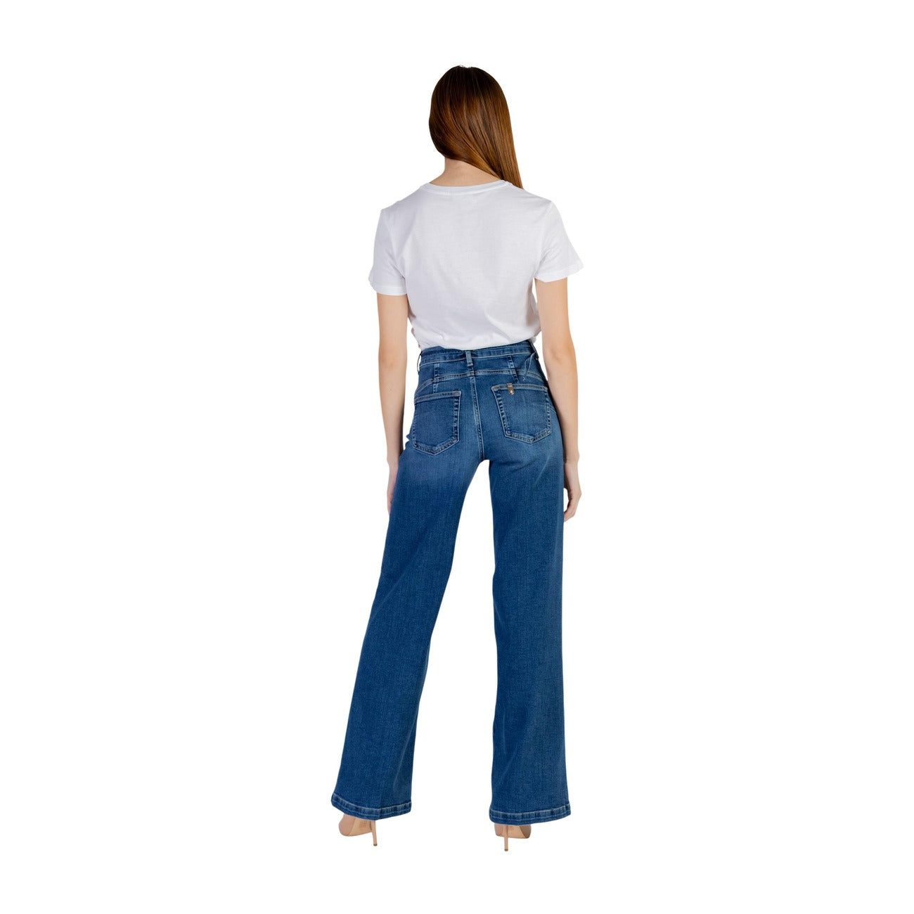 505419 Liu Jo Jeans Blu Cotone Donna