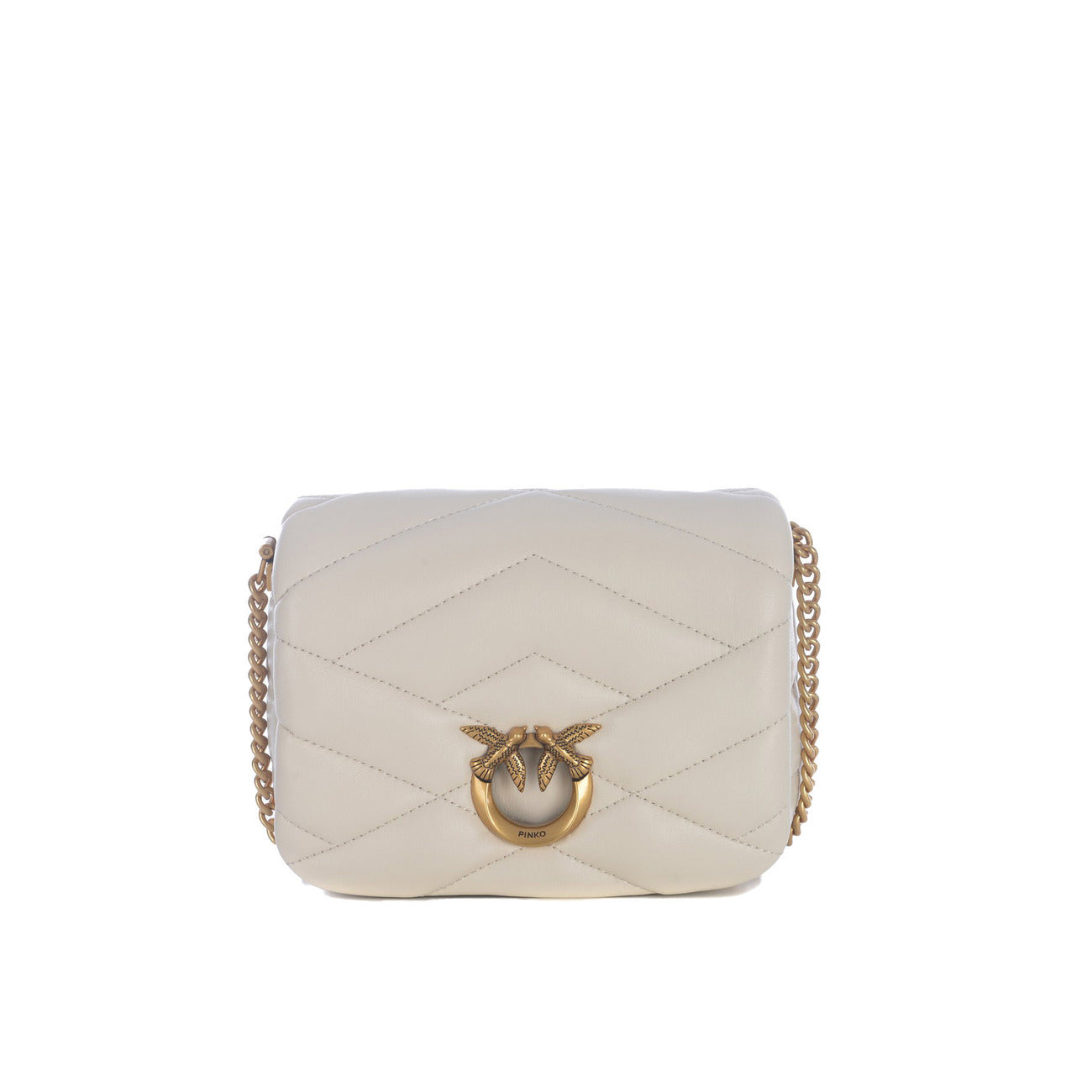 2444051 Pinko Borsa a Tracolla Bianca Donna