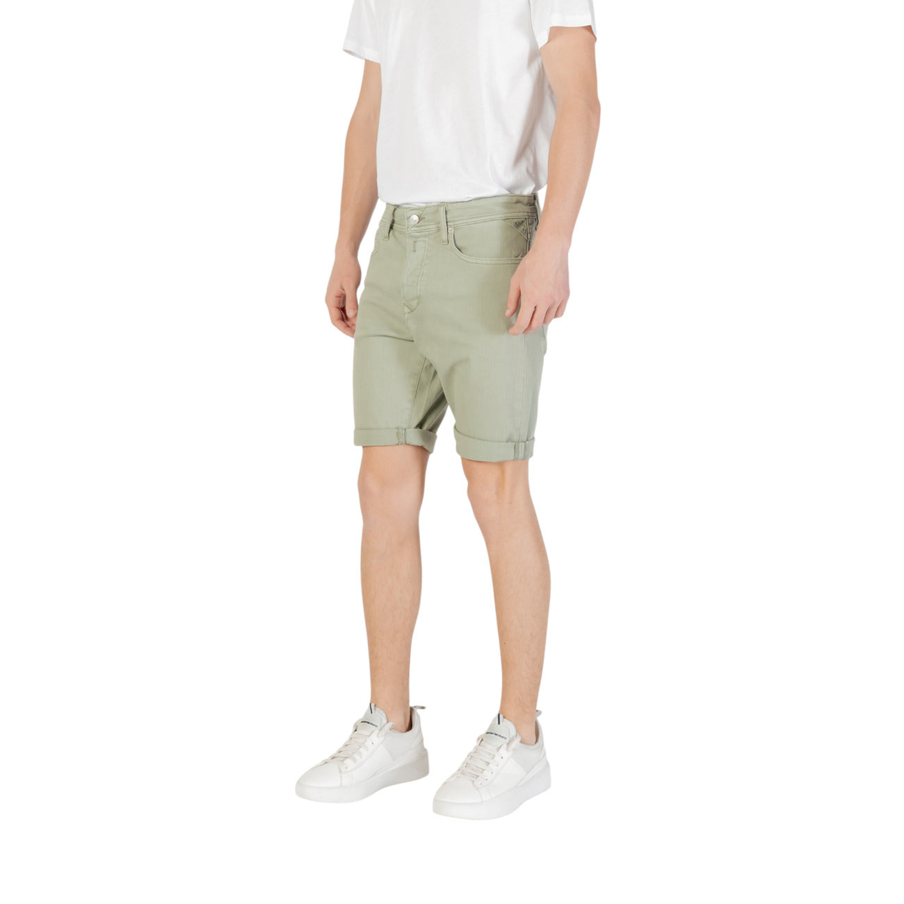 2422671 Replay Bermuda Verde Uomo