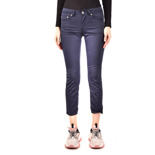 488875 Dondup Pantaloni Blu Donna
