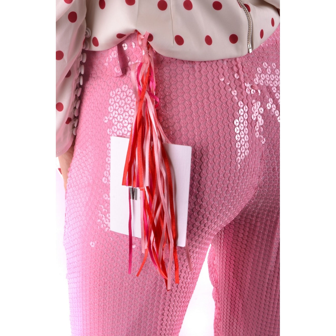 489388 Msgm Pantaloni Rosa Donna Primavera/Estate