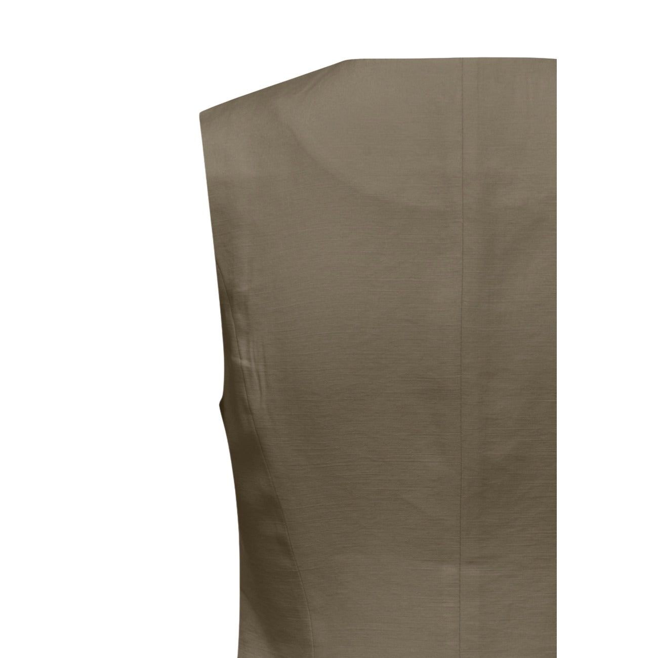 517467 Only Gilet Verde Smanicato Donna