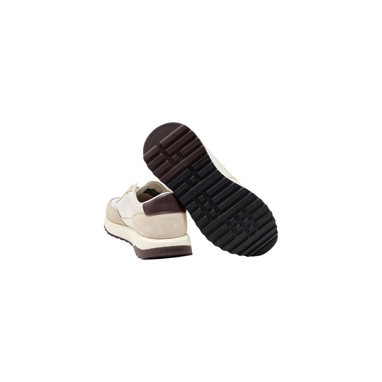 497980 Calvin Klein Sneakers Marrone Pelle Uomo