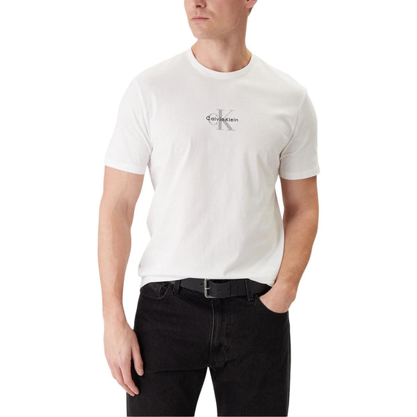 T-Shirt Bianca 100% Cotone Uomo
