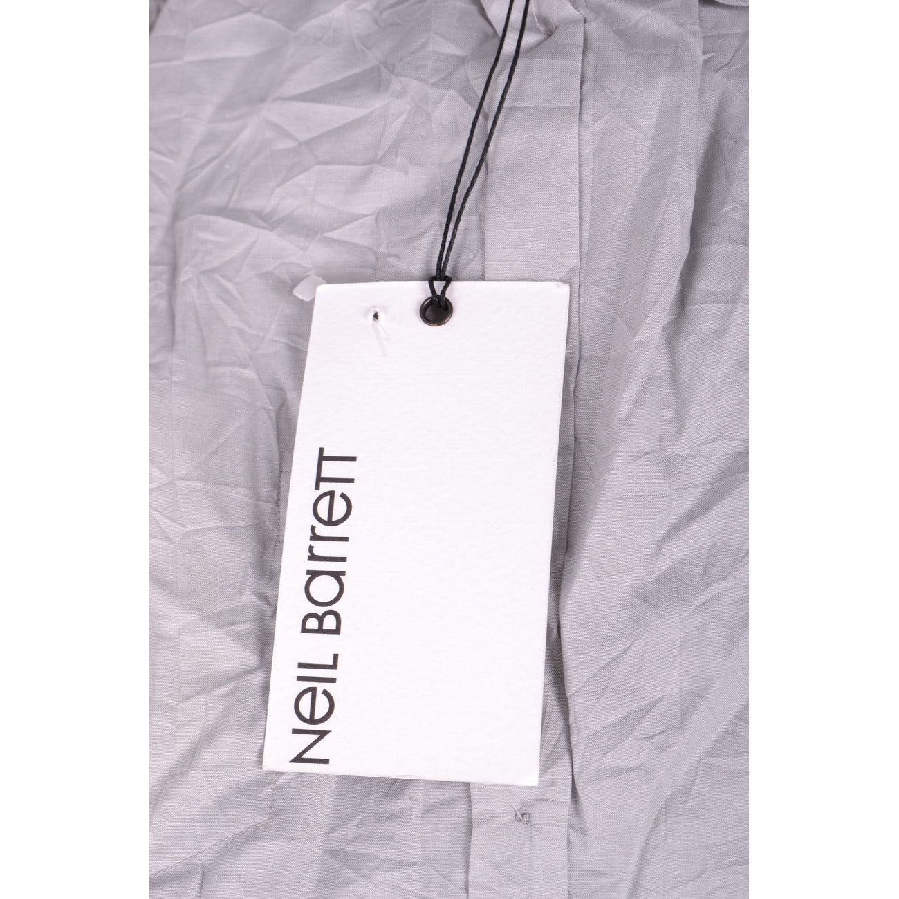 2430852 Neil Barrett Camicia Grigio Cotone Uomo