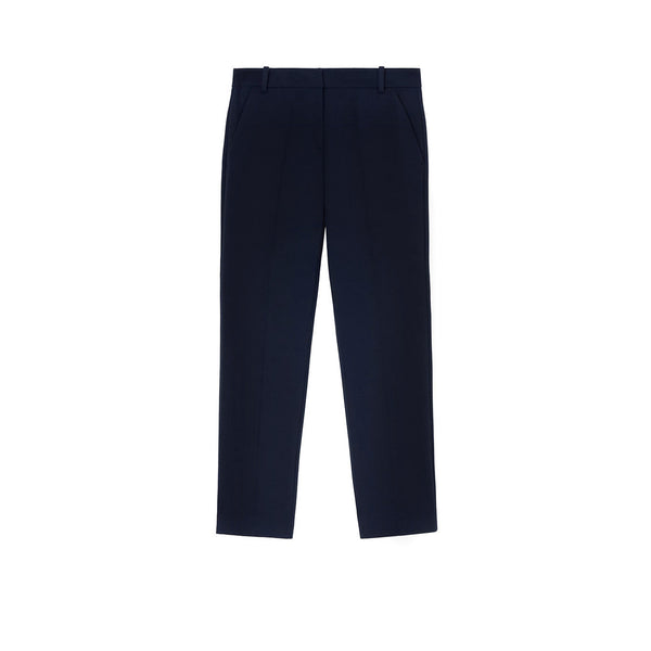 Pantaloni Blu Donna Viscosa 67% Nylon 28%