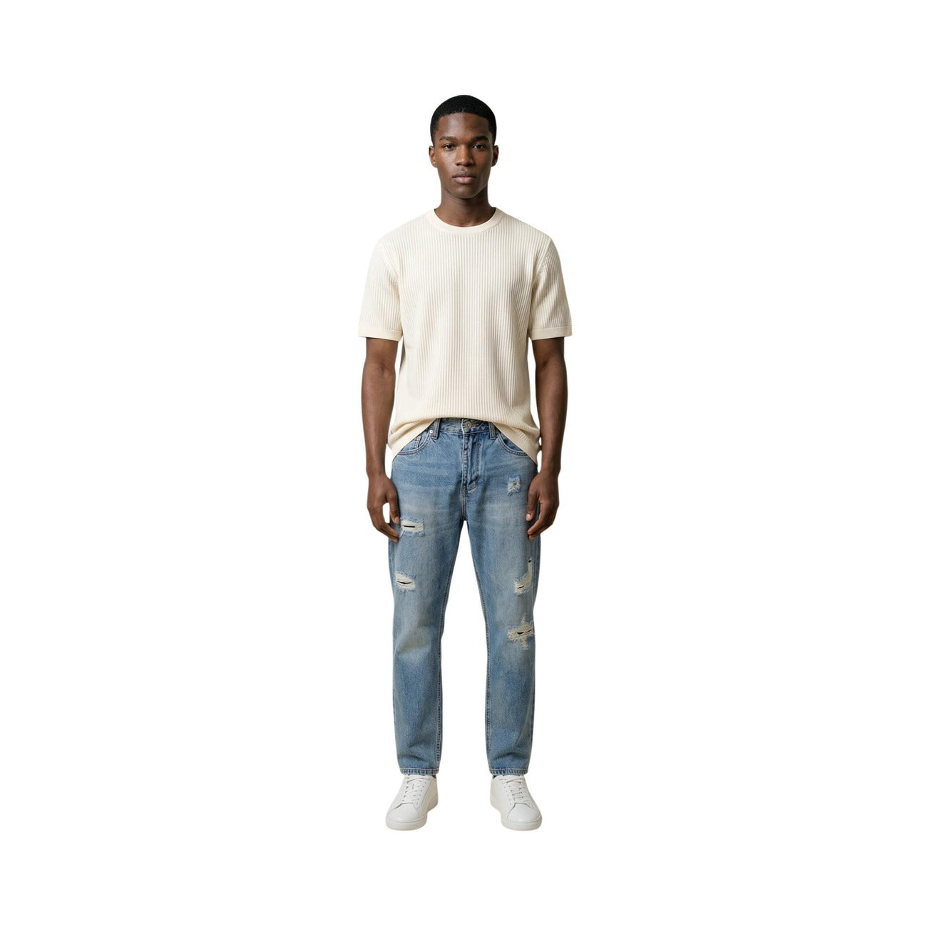 2456265 Antony Morato T-Shirt Beige Cotone Uomo