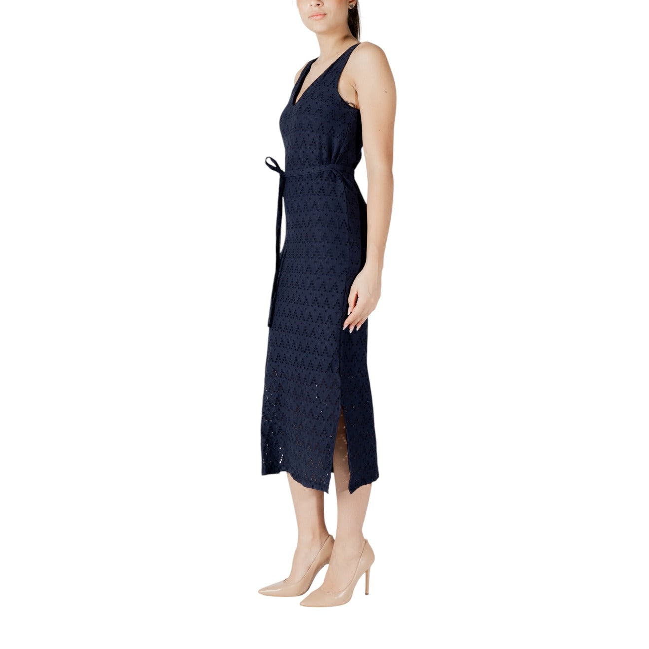 485719 Vila Clothes Abito Blu Donna Primavera/Estate