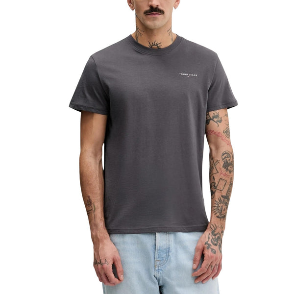 T-shirt Grigia Cotone Organico Uomo