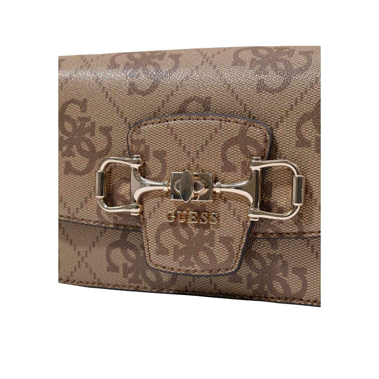 2453619 Guess Borsa Beige Tracolla Stampa