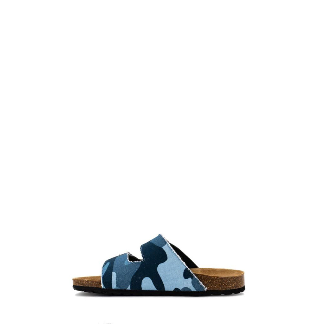 491315 Mc2 Saint Barth Sandali Blu Militare Cotone Uomo