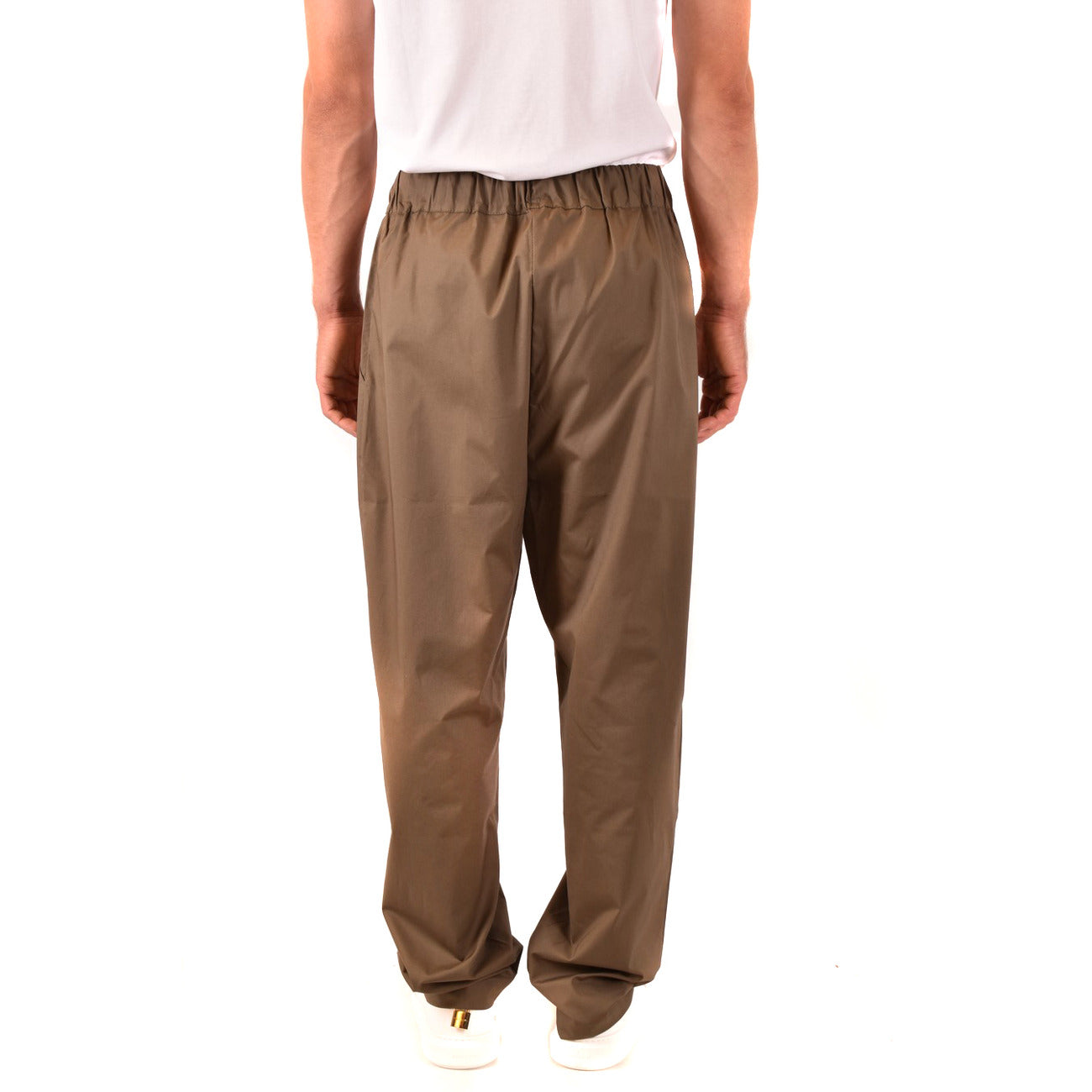 2442903 Laneus Pantaloni Marrone Cotone Uomo