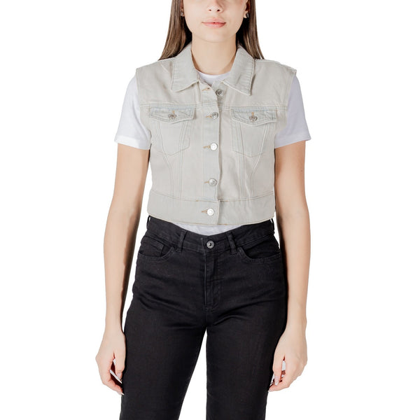 Onlstar S/S Cropped Denim Vest 15341352