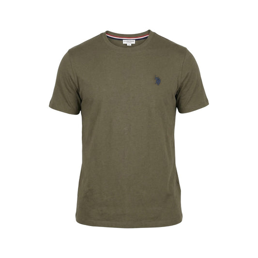 2461141 U.S. Polo Assn. T-Shirt Verde Uomo