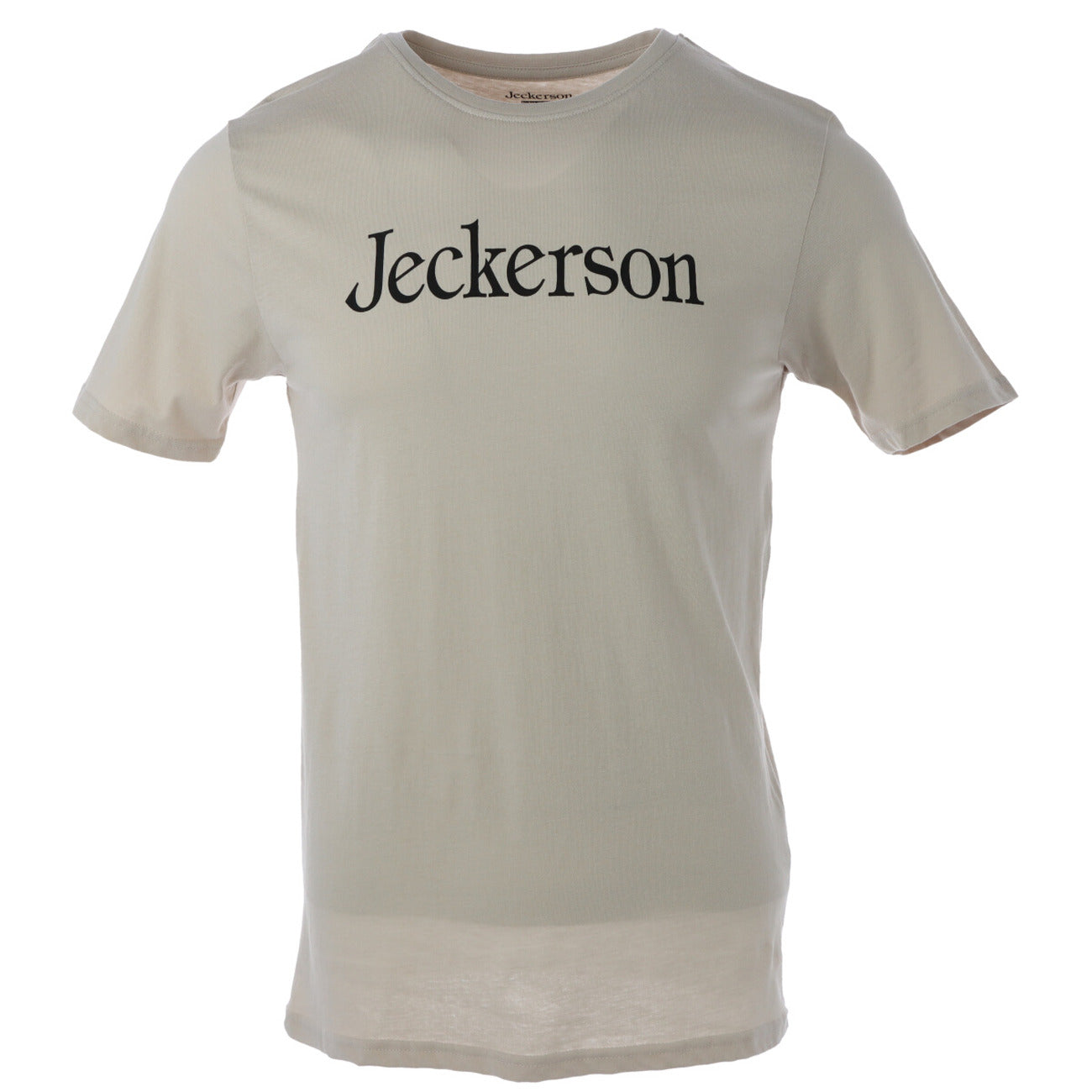 362702 Jeckerson T-Shirt Beige Cotone Slim Uomo