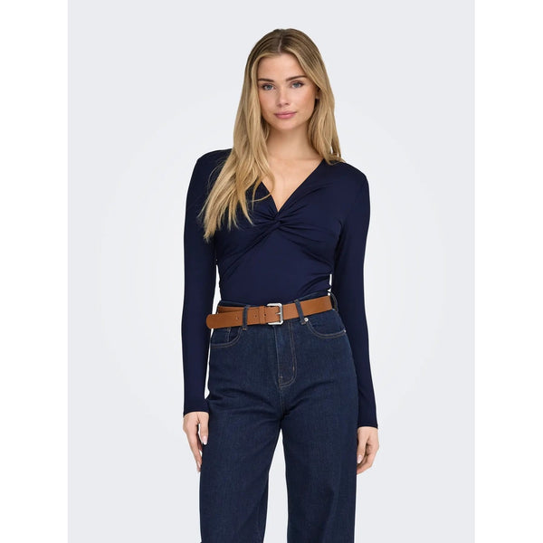 Onlmadison Knot Long Sleeve Top
