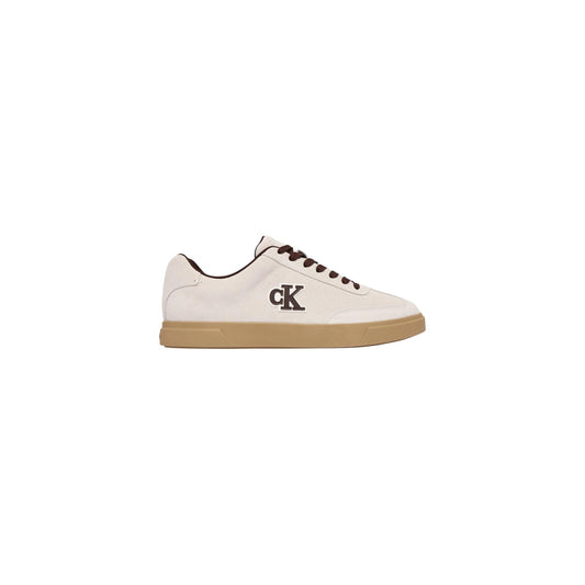 2461568 Calvin Klein Sneakers Bianco Camoscio Uomo