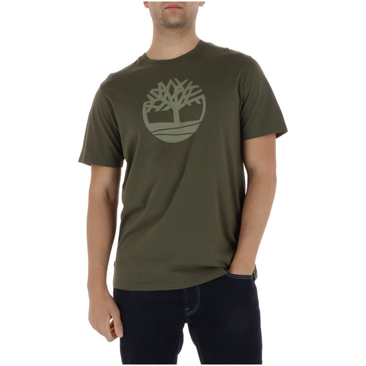 2452686 Timberland T-Shirt Verde Uomo