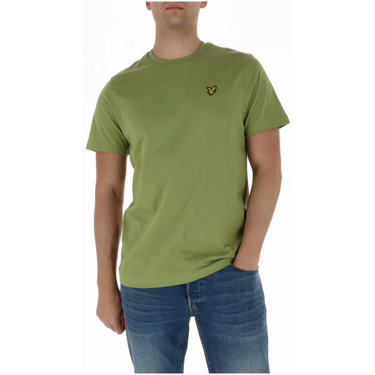 2456823 Lyle & Scott T-Shirt Verde Uomo